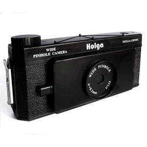Holga 120 WPC パノラマピンホールカメラ ワイドフォーマットフィルム ロモカメラ ブラッ...