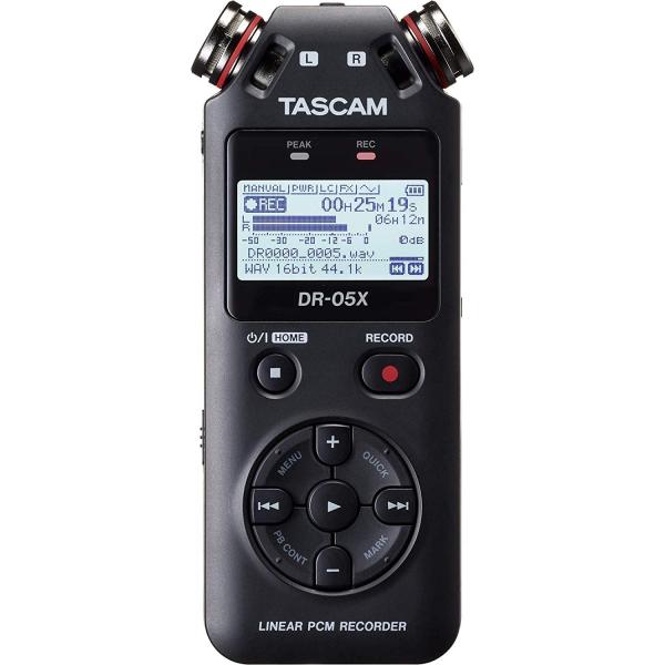 Tascam デジタルボイスレコーダー DR-05X ブラック