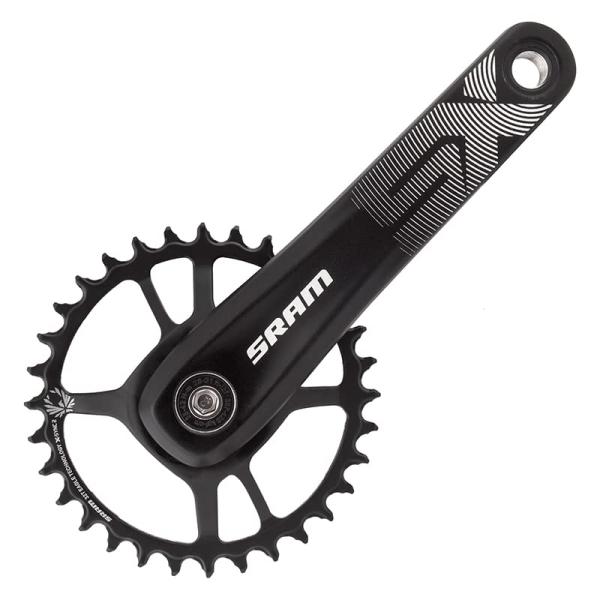 Sram SX イーグルクランクセット - 170mm 12速 32t ダイレクトマウント パワース...