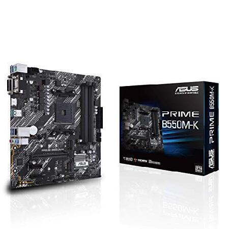 ASUS Prime B550M-K AMD AM4 Zen 3 Ryzen 5000 ＆ 3rd ...