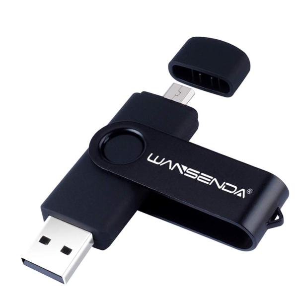 WANSENDA OTG USB Flash Drive USB 2.0 Pen Drive 16G...