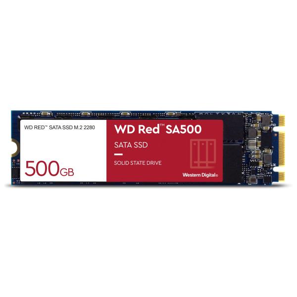 Western Digital 内蔵型 SSD WDS500G1R0B  レッド