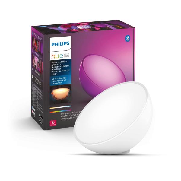 Philips Hue Go White and color Portable Dimmable L...