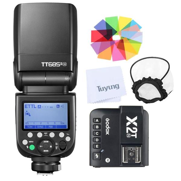 Godox TT685N i-TTL GN60 2.4GHz ワイヤレス HSS 1/8000s フ...