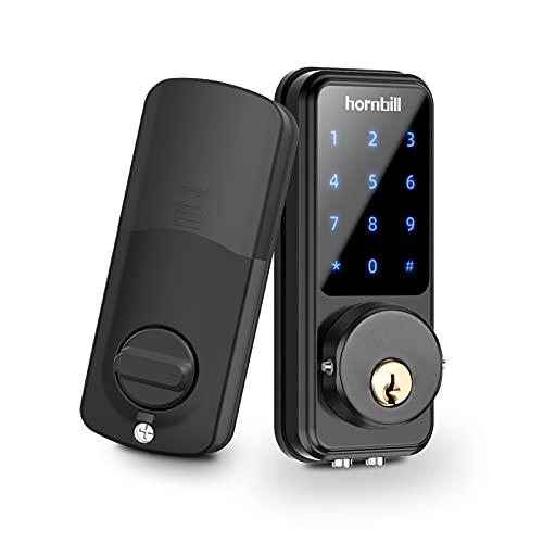 hornbill デッドボルト hornbill Smart Door Lock 錠、ロック、かぎ ...