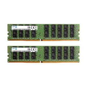 Samsung メモリバンドル 64GB (2 x 32GB) DDR4 PC4-21300 2666MHz RDIMM (M393A4K40CB2-CTD) 登録済みサーバーメモリ