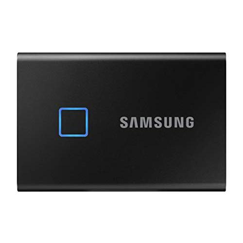 SAMSUNG 外付け SSD MU-PC2T0K/WW 携帯電話本体 ブラック