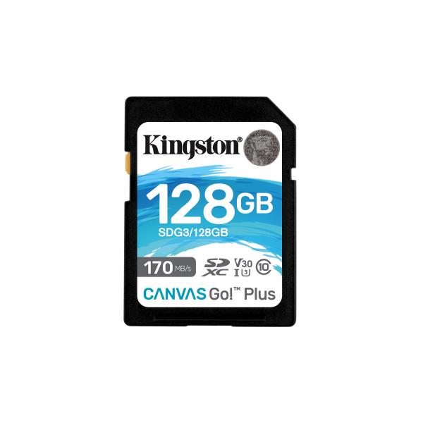 キングストン SDXCカード 128GB 最大170MB/s Class10 UHS-I U3 V3...