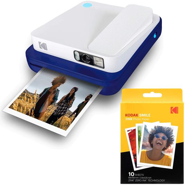 Kodak Smile Classic Digital Instant Camera with Bl...
