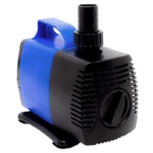 Aqua Dream 1717 GPH Submersible Pump(6500L/H,65W) Ultra Quiet Adjustable Amphibious Internal External Water Pump for Pond,Aquarium,Fish Tank,Fountain,