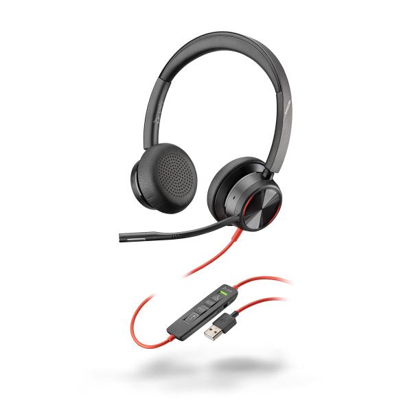 Poly (Plantronics + Polycom) ヘッドセット 214406-01 ブラック