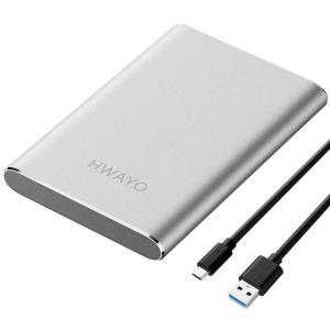 HWAYO 160GB ポータブル外付けハードドライブ USB3.1 Gen 1 Type C ウルトラスリム 2.5インチ HDDストレージ PC｜valueselection