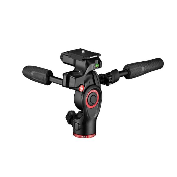 Manfrotto Befree 3ウェイ ライブカメラ 三脚ヘッド アルミニウム 6kg ペイロー...