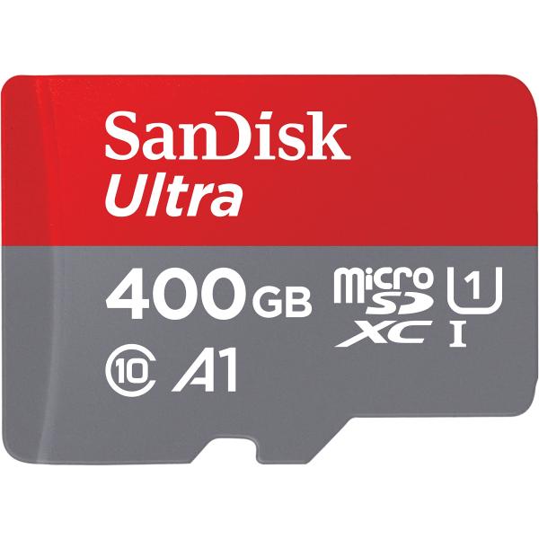 SanDisk マイクロSDカード SDSQUA4-400G-GN6MA ブラック