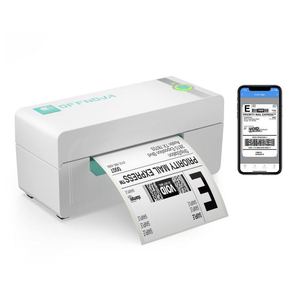 OFFNOVA Bluetooth Thermal Label Printer, Wireless ...