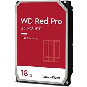 Western Digital ハードディスクドライブ HDD WD181KFGX HDD、ハードディスクドライブ レッド
