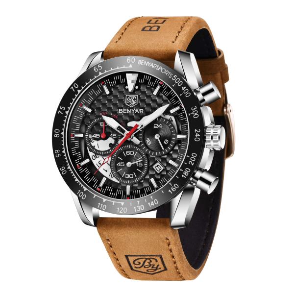 BY BENYAR Mens Watches Sports Stylish Analog Quart...