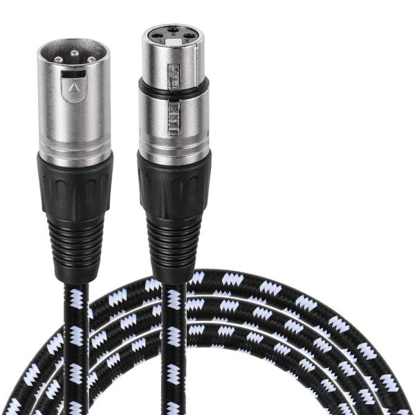 Microphone Cable 10 ft XLR Male to Female Cables M...