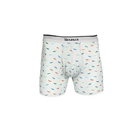Simms Fishing Products Men&apos;s Boxer Brief - Trout C...