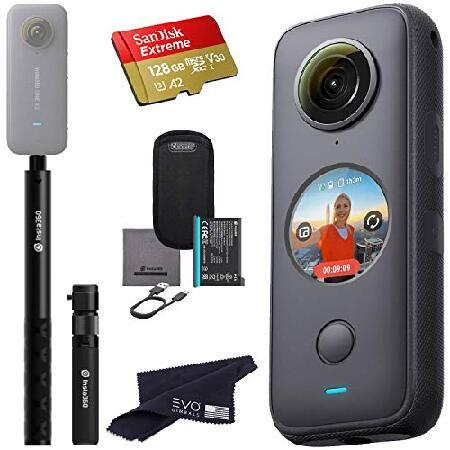Insta360 ONE X2 360 Camera with Touchscreen - 5.7K...