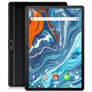 Tablet 10.1 inch Android Tablet, Quad-Core Processor 32GB Storage, Dual Camera, Sim Card Slot, WiFi, Bluetooth, GPS, 128GB Expand and 3G Phone Call Su｜valueselection