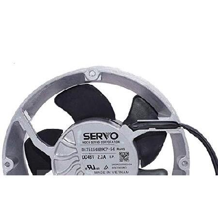 For SERVO D1751S48B9CP-54 Fan 17251 4-Wire Aluminu...