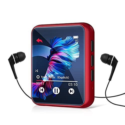 JOLIKE MP3 MP4 プレーヤー M5-32GB -Red レッド