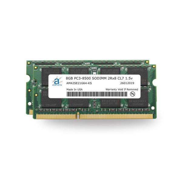 Adamanta 16GB (2x8GB) DDR3 1066MHz PC3-8500 SODIMM...