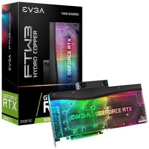 EVGA GeForce RTX 3080 Ti FTW3 ウルトラハイドロ銅ゲーム 12G-P5-3969-KR 12GB GDDR6X ARGB LED メタルバックプレート