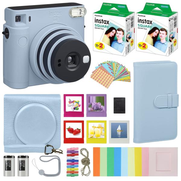 富士フイルム Instax Square SQ1 インスタントカメラ キャリーケース付き + 富士フ...