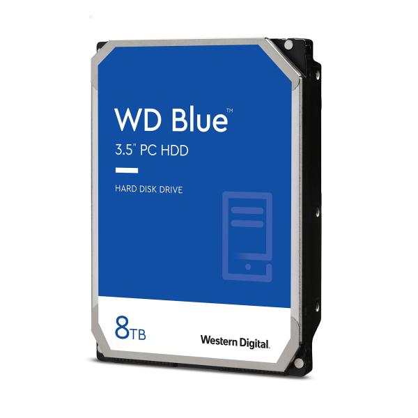 Western Digital ハードディスクドライブ HDD WD80EAZZ ブルー