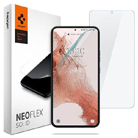 Spigen NeoFlex Solid フィルム Galaxy S22 用 全面保護 PET素材 ...