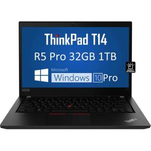 Lenovo ノートパソコン ThinkPad T14 ブラック