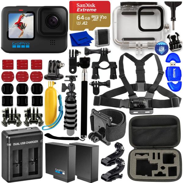 Pixel Hub GoPro HERO10 Hero 10 Camcorder Black - E...