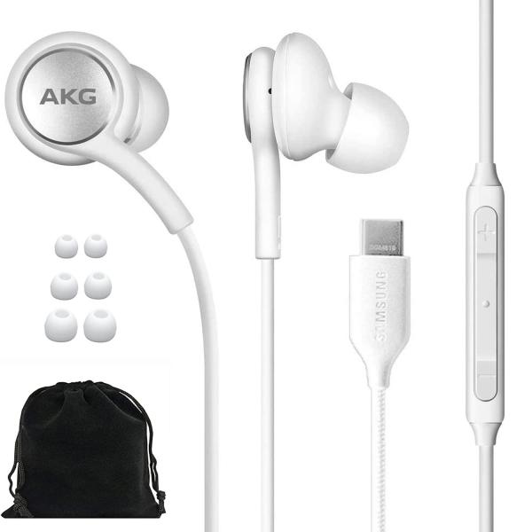 SAMSUNG イヤーバッド ヘッドフォン AKG-TYPE-C-USB-WHT-v2 ブラック