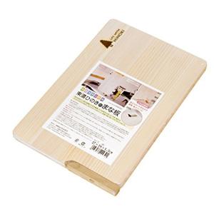 ウメザワ 木製まな板 東濃ひのき 自立スタンド式 27×18×厚さ1.5cm 日本製 444301｜valushop-eco