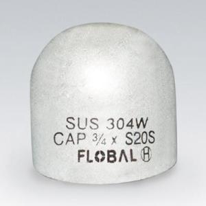 フローバル（FLOBAL） 3/4(20A) ステンレス突合せ溶接管継手 キャップ