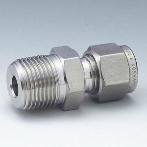 ステンレス 高圧用くい込み継手 コネクタ CMC10M-8R チューブ外径Φ10×オネジR1/2
