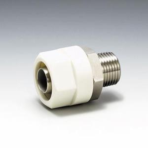 ブレードロック ステンレス製(樹脂ナット) R3/8(10A)ネジ Φ10×Φ16ホース用継手 TB...