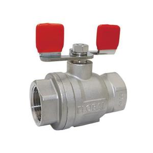 フローバル（FLOBAL） 1/4(8A) ステンレス フルボアボールバルブ 蝶