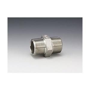 1"(25A) ステンレスねじ込み継手 六角ニップル V6N-08 SUS304 フローバル