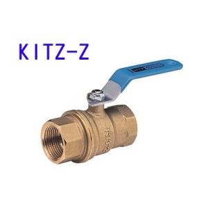 KITZ,汎用ボールバルブ(圧10K,呼び15A,フルボア,1/2インチ,Rc1/2ネジ