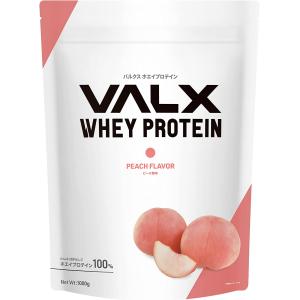 VALX (バルクス) ホエイプロテイン WPC ピーチ 山本義徳 1kg  女性 男性