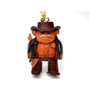 本革製キーホルダー 保安官 バンカクラフト 革物語 VANCA CRAFT レザー 手作り 雑貨 革小物 革製品 西部劇好き 映画好き ウエスタン シェリフ 名入れ可