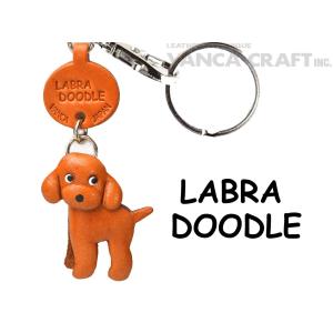 ゴールデンドゥードル 犬キーホルダー バンカクラフト 革物語 VANCA