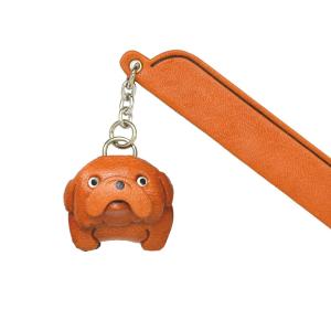 【チャームブックマーカー しおり】ブルドッグ【栞 ブックマーク 小物 グッズ デザイン文具 文房具 犬 いぬ イヌ 着後レビューで名入れ無料