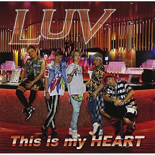 新古品) LUV ／ This is my HEART(TypeB) (CD)