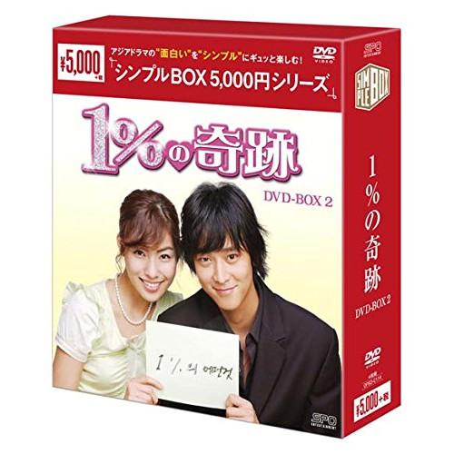 新古品) カン・ドンウォン ／ 1%の奇跡 DVD-BOX2&lt;シンプルBOX 5,000円シリーズ&gt;...