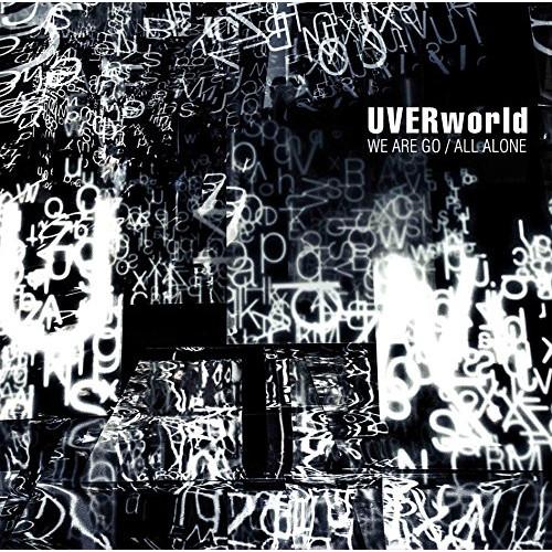 新古品) UVERworld ／ WE ARE GO/ALL ALONE(初回生産限定盤)(DVD付...