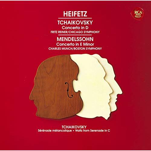 新古品) ハイフェッツ ／ メンデルスゾーン&amp;チャイコフスキー:ヴァイオリン協奏曲 (CD)
